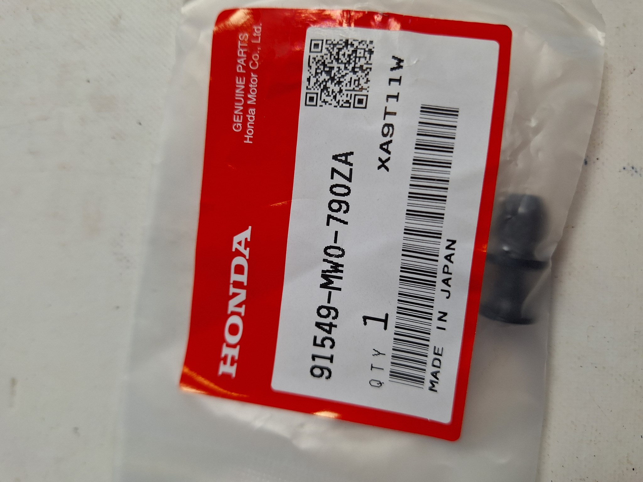 Bild von KLAMMER,  91549-MW0-790ZA  CBR 900 RRN-P